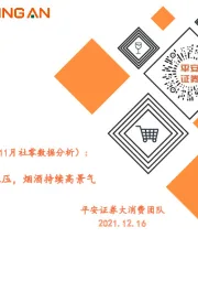 社零看景气（11月社零数据分析）：餐饮再度承压，烟酒持续高景气