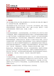 策略跟踪：指数低开高走，养殖板块领涨