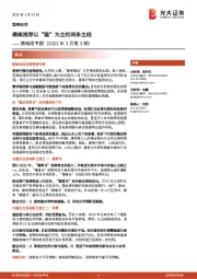 策略周专题（2022年1月第3期）：继续推荐以“稳”为主的两条主线