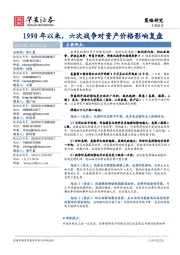 专题报告：1990年以来，六次战争对资产价格影响复盘