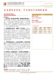 投资策略周报：反复磨底更坚实，中长期处于战略配置期