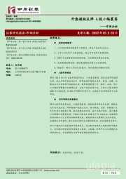 市场分析：外盘超跌反弹 A股小幅震荡