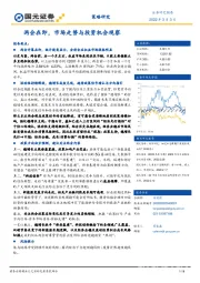 两会在即，市场走势与投资机会观察