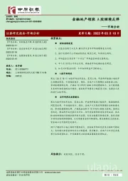 市场分析：金融地产领涨 A股继续反弹