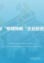 2022北交所与“专精特新”企业投资价值研究报告