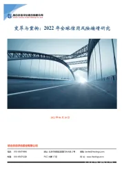 变革与重构：2022年全球信用风险熵增研究