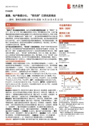 建材、建筑及基建公募REITs周报:基建、地产数据分化,“保交房”已获实质推进