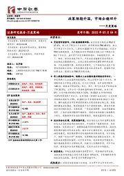 月度策略：政策预期升温，市场企稳回升