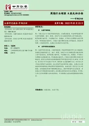 市场分析：周期行业领涨 A股先抑后扬