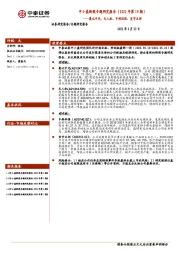 中小盘新股专题研究报告（2022年第19期）：奥比中光、无人机、中科环保、宏宇五洲