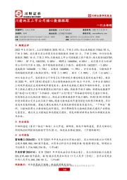 川渝地区上市公司核心数据跟踪