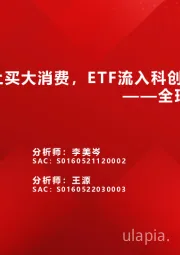 全球资金观察系列十：北上买大消费，ETF流入科创