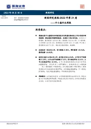 中小盘行业周报：新股研究周报-2022年第21周