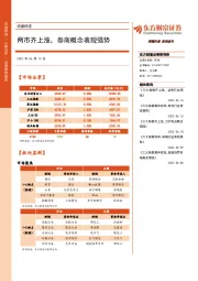 收盘综述：两市齐上涨，券商概念表现强势