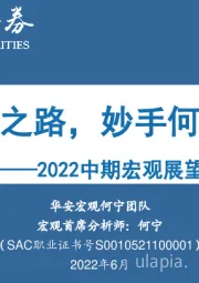 2022中期宏观展望：破局之路，妙手何方？