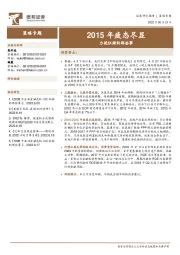 力挽狂澜的那些事：2015年疲态尽显