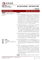 策略研究：疫后复苏反弹延续，风格可能更加均衡