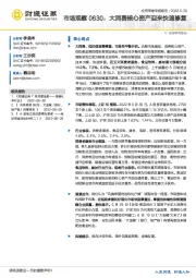 市场观察：大消费核心资产迎来快速修复