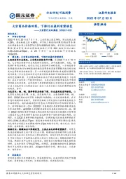 大消费行业双周报:大宗商品价格回落,下游行业盈利有望修复