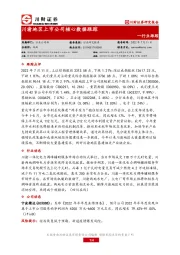 川渝地区上市公司核心数据跟踪
