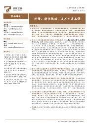 策略周报：疫情、断供扰动，复苏才是基调