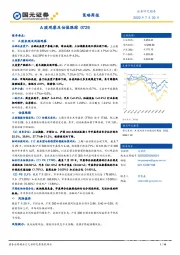 策略周报：A股观察及估值跟踪0729
