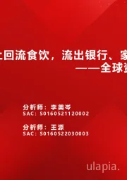全球资金观察系列十九：北上回流食饮，流出银行、家电