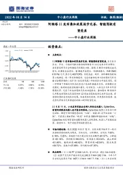 中小盘行业周报：阿维塔11发布叠加政策逐步完善，智能驾驶有望受益