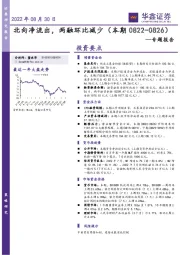 专题报告：北向净流出，两融环比减少