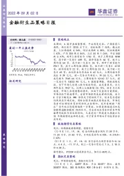 金融衍生品策略日报