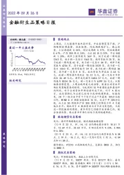 金融衍生品策略日报