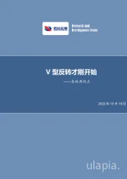 策略周观点：V型反转才刚开始