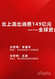 全球资金观察系列二十九：北上流出消费149亿元