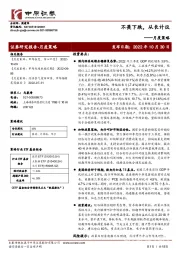 月度策略：不畏下跌，从长计议