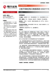 【粤开策略】每日数据跟踪