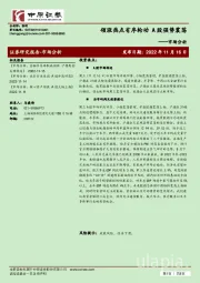 市场分析：领涨热点有序轮动 A股强势震荡