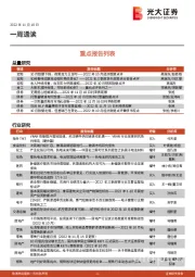 一周通读