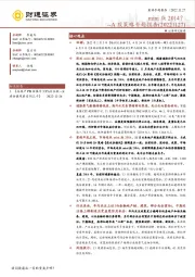 A股策略专题报告：mini版2014？