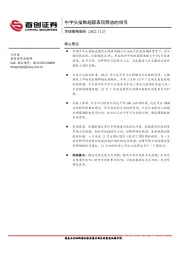 市场策略报告：中字头指数超额表现释放的信号