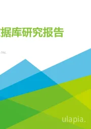 中国数据库研究报告