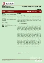 市场分析：消费运输行业领涨 A股小幅整理