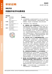 策略周报：把握数字经济和消费修复