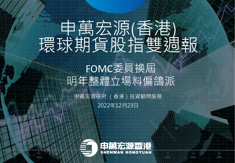 环球期货股指双周报：FOMC委员换届 明年整体立场料偏鸽派