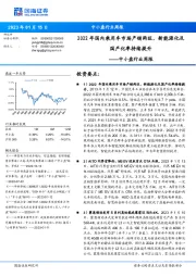 中小盘行业周报：2022年国内乘用车市场产销两旺，新能源化及国产化率持续提升