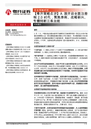 【粤开策略点评】A股开启全面注册制2.0时代，聚焦券商、战略新兴、专精特新三条主线