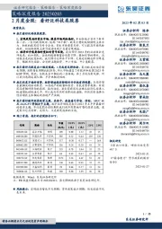 策略深度报告:2月度金股:看好泛科技类股票