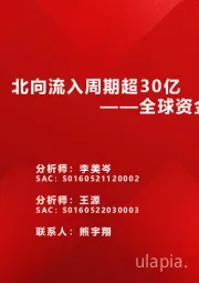 全球资金观察系列四十六：北向流入周期超30亿