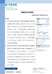 金融市场分析周报