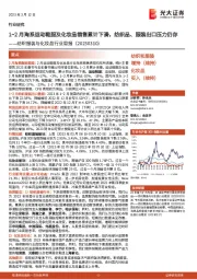纺织服装与化妆品行业周报:1~2月淘系运动鞋服及化妆品销售累计下滑,纺织品、服装出口压力仍存