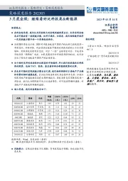 策略深度报告：3月度金股：继续看好泛科技类&新能源